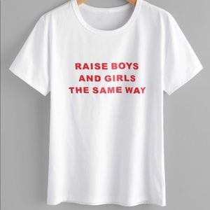 Soft cotton equality tee